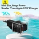 Сетевое зарядное устройство адаптер Baseus GaN5 Fast Charger (mini) |1Type-C, 20W/3A, поддержка быстрой зарядки QC/PD, многоуровневая защита, широкая совместимость, компактный| + Кабель Type-C to Type-C |100W, 1m| Черный - изображение 9