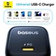 Сетевое зарядное устройство адаптер Baseus Picogo Gan Fast Charger |1Type-C, 45W/3A, поддержка быстрой зарядки PD/QC, многоуровневая защита, универсальная совместимость, технология графена| Черный - изображение 9