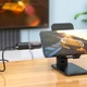Переходник Hoco UA19 Type-C to HDMI Easy Flow Adapter |для передачи видео, OTG-функция, поддержка разрешения 4K, широкая совместимость, компактный, простой в подключении| Серый - изображение 2