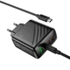 Сетевое зарядное устройство адаптер Hoco CS27A Supply |1USB/3Type-C, 67W/3A, поддержка быстрой зарядки PD/QC, многоуровневая защита, универсальная совместимость| + Кабель Type-C to Type-C в комплекте |1 м, 100 Вт| Черный - изображение 7