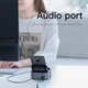 Док-станция BASEUS Mate Docking Type-C 8-в-1 |8 портов, быстрая зарядка PD 49W, кардридер SD/Micro SD, аудиоразъем 3.5mm, поддержка видео 4KHD, широкая совместимость| Серый - изображение 7