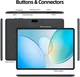Планшет 10.1" SGIN E10P PRO 2/64Gb 5G 2-SIM 4 ядра Android 13 5000 mAh Черный Б/В - изображение 4