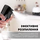 Стильний туманний розпилювач пульверизатор для води (прозорий із чорним) 2000000011257 - зображення 4