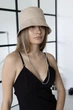 Панама женская летняя с цепочкой серебро D.Hats бежевая - изображение 2