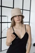 Панама женская летняя с цепочкой серебро D.Hats бежевая - изображение 6
