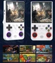 Портативная игровая 3D консоль с HD экраном 4" 720х720p R36 Ultra Game Player 20000 Игр WIFI 128Гб 1GB DDR3 3000мАг Для детей и взрослых Ретро Dendy олдскульные игры PS1 PSP N64 White - изображение 8