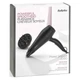 Фен Babyliss Power Smooth, 2000Вт, 2 режими, іонізація, хол. обдування, 2 насадки, чорний - зображення 5