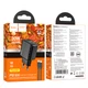 Сетевое зарядное устройство Hoco CS23A, 1USB, 1Type-C, PD, QC 30W, Type-C to Type-C, Черный - изображение 7