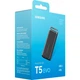 Внешний накопитель SSD Samsung T5 EVO, 4TB, USB3.2 Gen 1, R 460 MB/s, Black/Silver (MU-PH4T0S/EU) - изображение 5