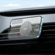 Автомобільний тримач Hoco H12 Fine jade ring magnetic car holder (air outlet) Black - зображення 7