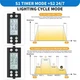 Свет для Аквариума aquarium led 22Вт FG178 полного спектра с уровнями регулируемой яркости 45 см - изображение 3