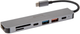 Hub USB Platinet 2 x USB-A, 2 x USB-C PD, 1 x HDMI 4K 10Gbps (PMH9997B) - obraz 2