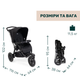 Коляска Chicco Activ3 New 2 в 1 Черная (87154.31.01) - изображение 7