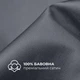Набор постельного белья IDEIA Полуторный Пододеяльник 145х210 см + 2 наволочки 50x70 см Темно-серый Премиум сатин (4820227289950) - изображение 6