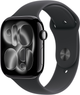 Смарт-годинник Apple Watch Series 11 GPS 42mm Jet Black Aluminium Case with Black Sport Band - M/L (APL_MEQU4) - зображення 1
