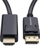 Кабель MicroConnect DisplayPort - HDMI 2 м Black (MC-DP-HDMI-200) - зображення 2