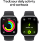 Смарт-годинник Apple Watch Series 11 GPS 42mm Space Grey Aluminium Case with Black Sport Band - M/L (APL_MEQX4) - зображення 4