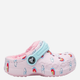 Chodaki dziecięce dla dziewczynki ocieplane Crocs Baya Lined Printed 207653-6GD 23-24 Różowe (196265139026) - obraz 1