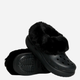 Жіночі крокси утеплені Crocs Furever Crush 208446-001 36-37 Чорні (196265276233) - зображення 2