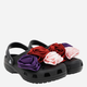 Chodaki damskie Crocs Classic Rosette Clog 210388-001 36-37 Czarne (196265794416) - obraz 3