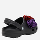 Chodaki damskie Crocs Classic Rosette Clog 210388-001 37-38 Czarne (196265794423) - obraz 5