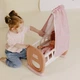 Колыбель Smoby Toys Baby Nurse с балдахином и аксессуарами Терракотовая пудра (7600220391) (3032162203910) - изображение 6