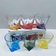 Набор стаканов Quadro 6 шт 340 мл Yujing GlassWare Color 2772-1/819087 - изображение 3