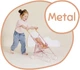 Коляска-тростина Smoby Toys Baby Nurse 25х51.5х57 см Теракотова пудра (7600220408) (3032162204085) - зображення 3
