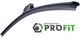 Щітка склоочисника (двірник) 400мм безкаркасна wiper blade PROFIT, 8003-0400 - зображення 2
