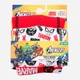 Набір дитячих трусів-боксерів 2 шт для хлопчика Disney Avengers Classic HY30043_SET1 104/110 см Червоний/Білий (3609088159708) - зображення 3