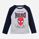 Детский лонгслив для мальчика Disney Spiderman HY10035.NAVY 98 см Нави (3609088179188) - изображение 1