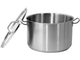 Каструля Yato з кришкою з нержавіючої сталі 40 x 25 см 31.4 л (5906083860300) - зображення 2