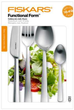 Komplet sztućców Fiskars Functional Form 16 elementów (5702268562164) - obraz 1