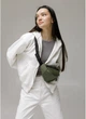 Сумка на пояс бананка Sambag Marina SKH зеленый хаки - изображение 8