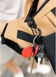Большая женская поясная сумка бананка Sambag DynamicDart бежевая - изображение 6