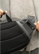 Большая женская поясная сумка бананка Sambag DynamicDart графитовая - изображение 7