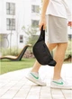Сумка на пояс бананка Sambag Tirso LCH черный тканевый - изображение 6