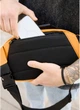 Сумка через плечо бананка Sambag Flex оранжевая - изображение 8