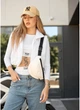 Сумка на пояс бананка Sambag Marina MSG белая - изображение 5
