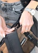 Большая женская поясная сумка бананка Sambag для планшета DynamicDart хаки - изображение 8
