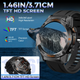Смарт часы Lige H60 Black (пульсоксиметр, разговор) - изображение 8