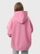 Худи теплое оверсайз женское Ray Oversize U0404W 2XL-3XL Розовое (Ray2000000040554) - изображение 2