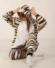 Жіноча кігурумі піжама доросла та підліткова Kigurumi Тигрова Кішка Коричнева L 165-175 см. (1037) - зображення 5