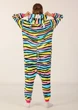 Жіноча кігурумі піжама доросла та підліткова Kigurumi Райдужна Кішка Різнокольорова XL 175-185 см. (1036) - зображення 4