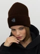 Шапка женская Malisa Париж 15-1740-PS-68 One Size Коричневая - изображение 2