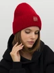 Шапка женская Malisa Париж 15-1740-PS-217 One Size Красная - изображение 1
