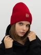 Шапка женская Malisa Париж 15-1740-PS-217 One Size Красная - изображение 2