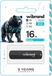 Флеш пам'ять 16GB Wibrand Grizzly Black (WI2.0/GR16P3B) - изображение 2