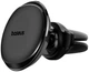 Автодержатель для телефона Baseus Magnetic Car Mount Phone Holder with Cable Clip Black (C40141201113-00) - изображение 1