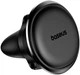 Автодержатель для телефона Baseus Magnetic Car Mount Phone Holder with Cable Clip Black (C40141201113-00) - изображение 2